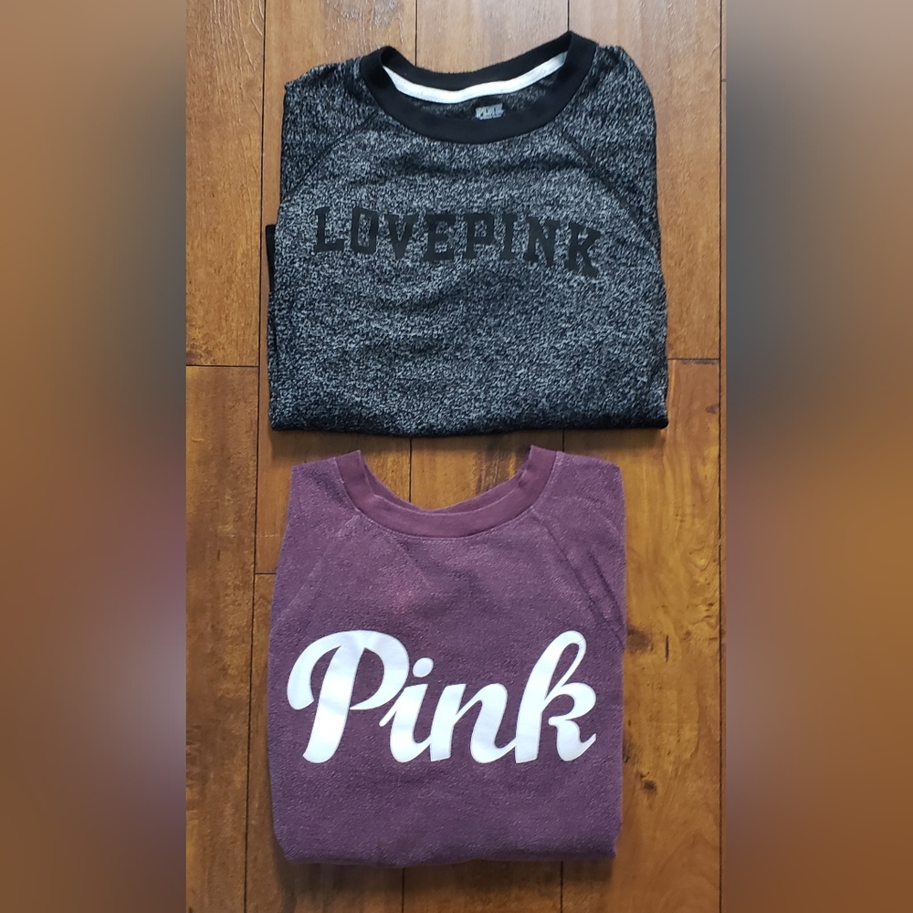 SOLD- Womens PINK Sweatshirts